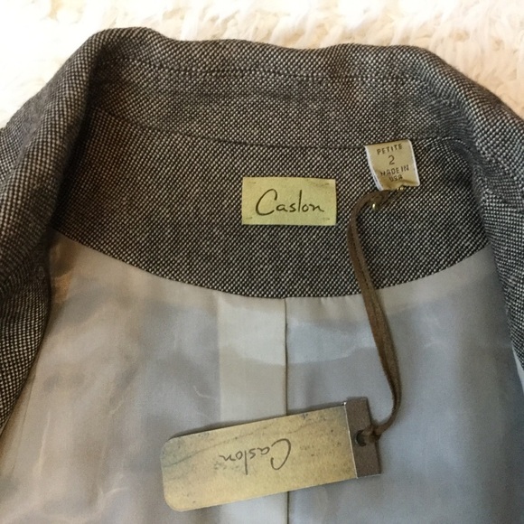 Caslon wool, rayon, lycra, spandex blazer NWT - Picture 4 of 8